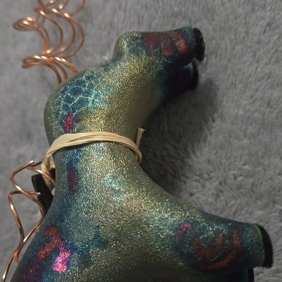 Pottery By Jeremy Diller Spirit Horse Pony Signed Copper Tail - Picture 3 of 8